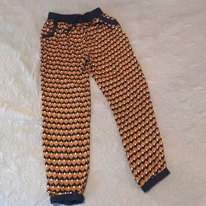 Geometric Print Joggers